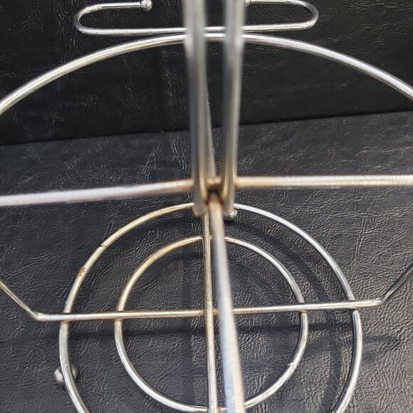 Retro Kimiko Guardian silver " Coat of Arms " Caddy with Glasses and Coasters - Picture 8 of 12